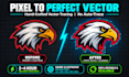 vectorize your logo or illustration