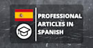 write articles in spanish