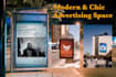 put your advertisement in a captivating commercial space