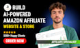 create ai amazon affiliate marketing autopilot website