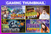design youtube gaming thumbnail