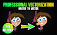 vector trace or convert to vector or upscale logo or image