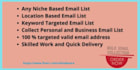do bulk email collection, verify, send for your targeted business