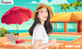 draw your photo to into amazing cartoon art in 24 hours