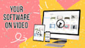make your software or app demo video