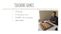 play chess training games with you
