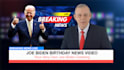 make a happy birthday breaking news video with joe biden