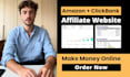 create autopilot amazon affiliate website store with clickbank and autoblog