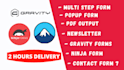 create gravity forms, wordpress form, ninja form, contact form 7