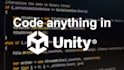 code anything professionally in unity