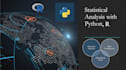 perform statistical analysis and visualization with python, r