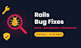 develop, fix, and upgrade your ruby on rails web application