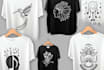 create vector files for heat transfer and vinyl cut tshirt
