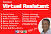 be your virtual assistant for data entry and web research