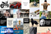 design inspiring vision board to achieve your dreams