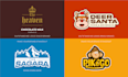 design iconic logo mascot for food and beverage business