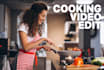 edit your cooking and recipe video