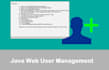 do java web user management