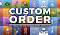 draw or design custom illustration