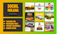 design facebook ads, instagram posts, thumbnails, and banners for social media
