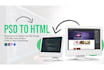 convert PSD to HTML, figma to HTML, and xd to HTML
