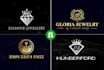 do modern jewellery ,luxury,diamond logo