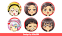 draw cute chibi avatar, profile