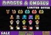 create custom twitch sub badges, twitch sub emotes, bit badges