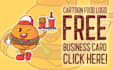 design cartoon food restaurant and beverages logo
