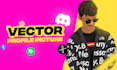 make a vector profile picture or album cover for you