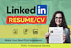 revamp your linkedin profile and resume