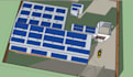 design solar panels 3d, solar structures, autocad 2d design,
