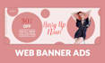 design professional web banner ads