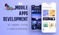 develop android and ios mobile apps