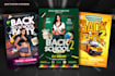 design back to school, summer camp, tuition party flyer