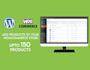 add products to your wordpress woocommerce website