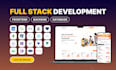 build a full stack web app using react and nodejs python