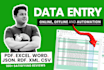 do data scraping data entry data extraction web scraping