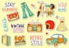 design cute stickers for you