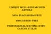 write amazing blogs and reviews