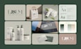 design a modern minimalist business logo, brand identity and branding kit
