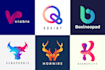 design outstanding, timeless, and modern gradient logo and app icon