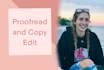 proofread and edit your work to be in fluent english