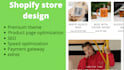 do shopify website design and redesign, hair extension website, shopify store