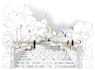 hand draw landscape architectural sketches