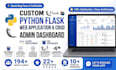 create develop convert fix flask full  crud webapp
