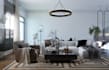 create elegant living and family room