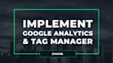 set up google analytics and tag manager