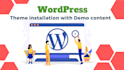 install wordpress and customize wordpress website