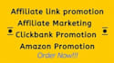 provide complete affiliate marketing setup, clickbank affiliate promotion